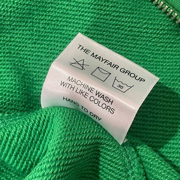 The Mayfair Group Empathy Always Zip Up Hoodie - Green - S/M - Picture 10 of 13